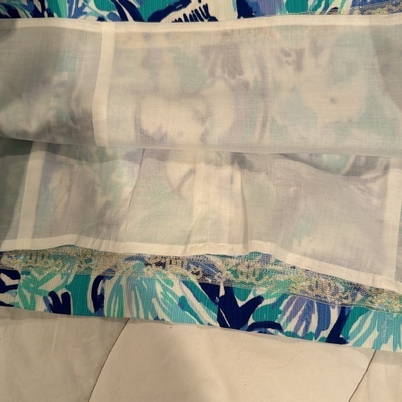 Lilly Pulitzer NWOT. Blue white green and purple - Picture 7 of 11